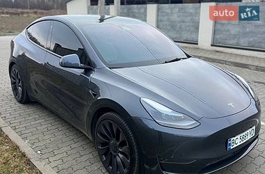 Внедорожник / Кроссовер Tesla Model Y 2021 в Львове