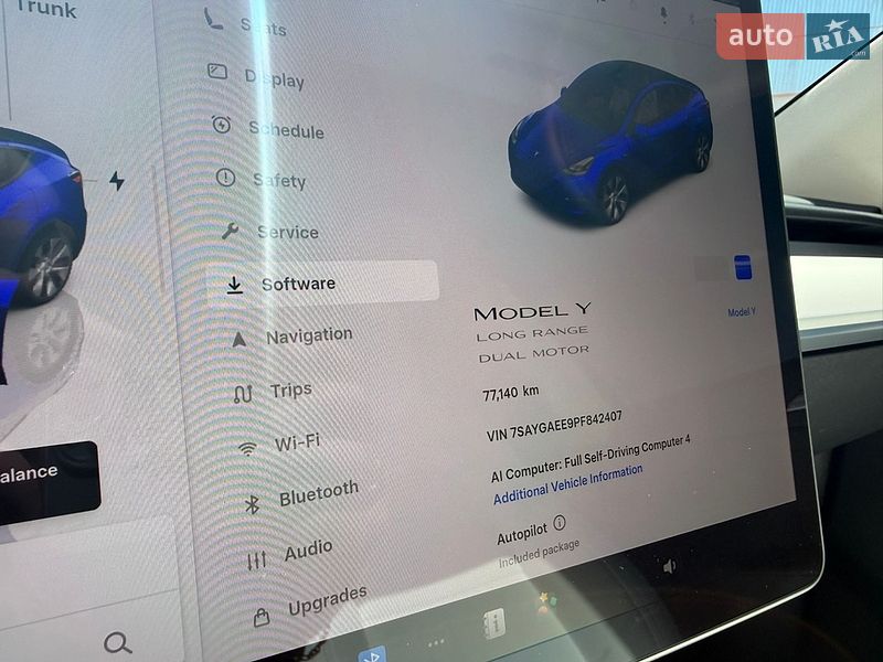 Внедорожник / Кроссовер Tesla Model Y 2023 в Львове