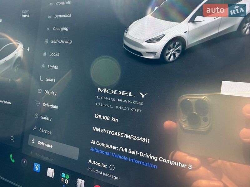 Внедорожник / Кроссовер Tesla Model Y 2021 в Львове