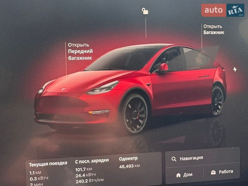 Внедорожник / Кроссовер Tesla Model Y 2022 в Днепре фото 10 Внедорожник / Кроссовер Tesla Model Y 2022 в Днепре