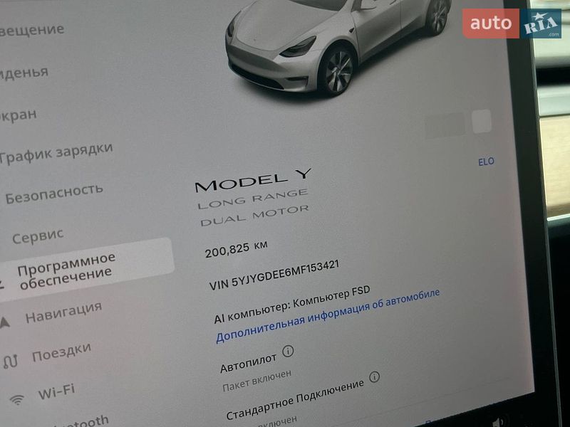 Внедорожник / Кроссовер Tesla Model Y 2021 в Черновцах