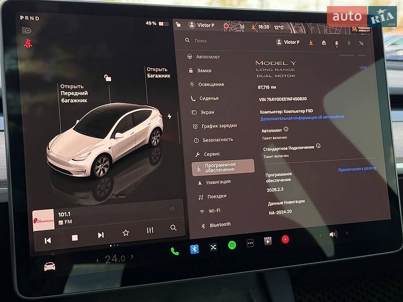 Позашляховик / Кросовер Tesla Model Y 2022 в Харкові