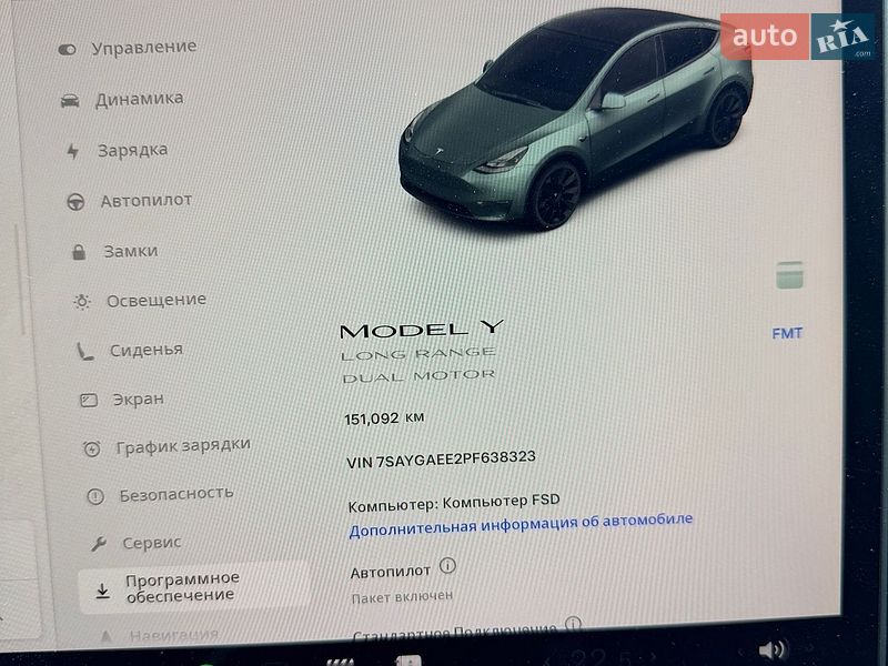 Внедорожник / Кроссовер Tesla Model Y 2022 в Житомире