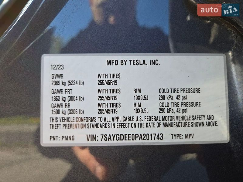 Внедорожник / Кроссовер Tesla Model Y 2023 в Белой Церкви
