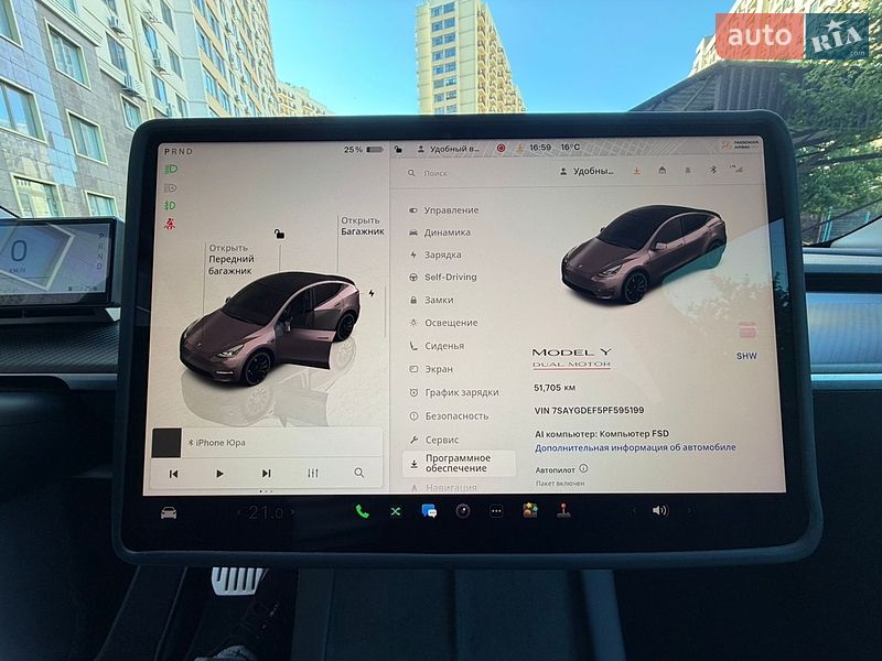 Внедорожник / Кроссовер Tesla Model Y 2022 в Одессе