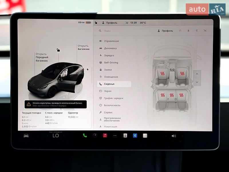 Внедорожник / Кроссовер Tesla Model Y 2024 в Киеве