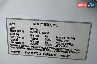 Внедорожник / Кроссовер Tesla Model Y 2022 в Одессе