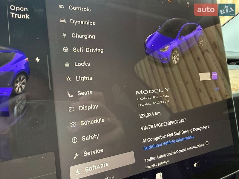 Внедорожник / Кроссовер Tesla Model Y 2023 в Львове