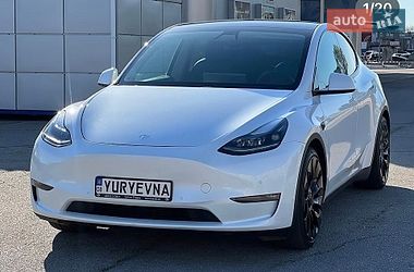Внедорожник / Кроссовер Tesla Model Y 2021 в Запорожье