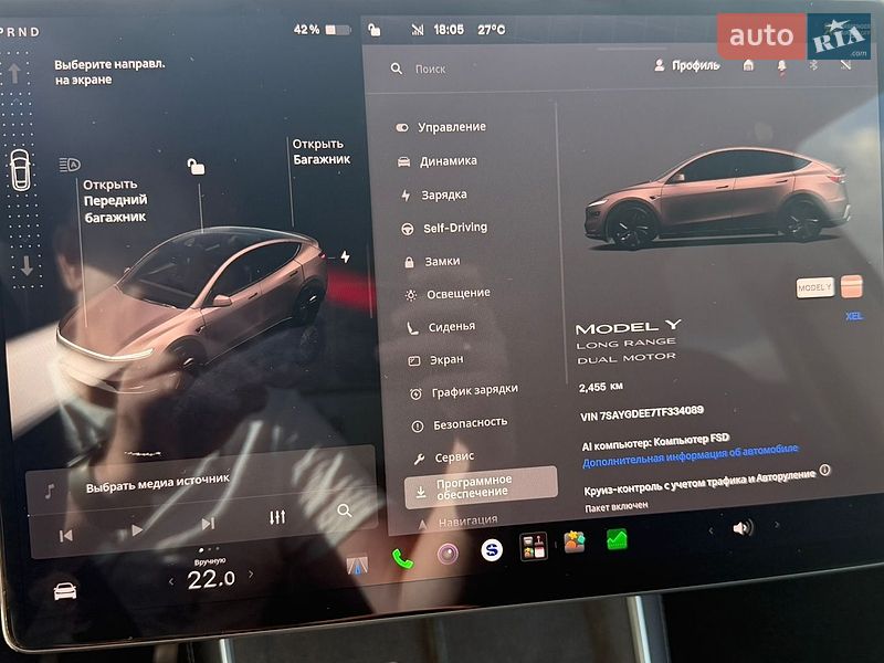 Позашляховик / Кросовер Tesla Model Y 2025 в Києві