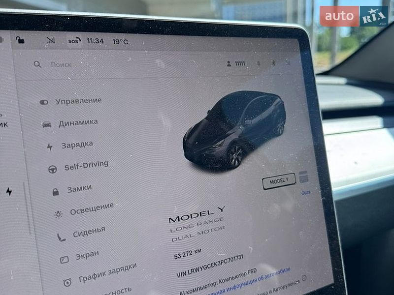 Позашляховик / Кросовер Tesla Model Y 2022 в Києві