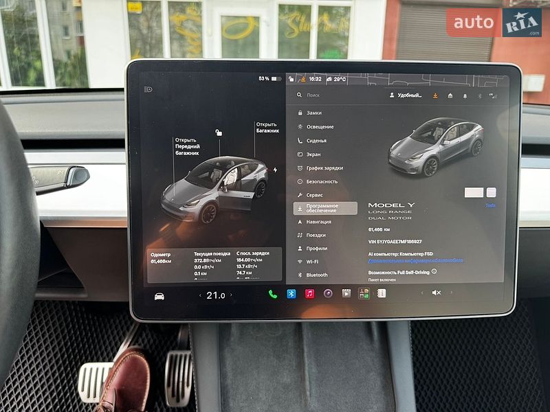 Позашляховик / Кросовер Tesla Model Y 2021 в Кременчуці