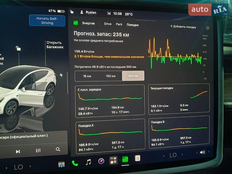 Позашляховик / Кросовер Tesla Model Y 2024 в Білій Церкві фото 47 Позашляховик / Кросовер Tesla Model Y 2024 в Білій Церкві
