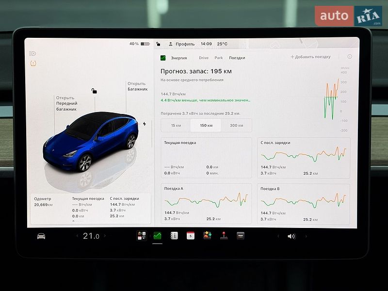 Позашляховик / Кросовер Tesla Model Y 2023 в Києві фото 24 Позашляховик / Кросовер Tesla Model Y 2023 в Києві