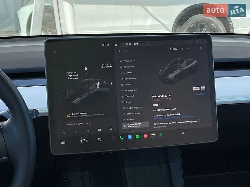Внедорожник / Кроссовер Tesla Model Y 2024 в Черновцах