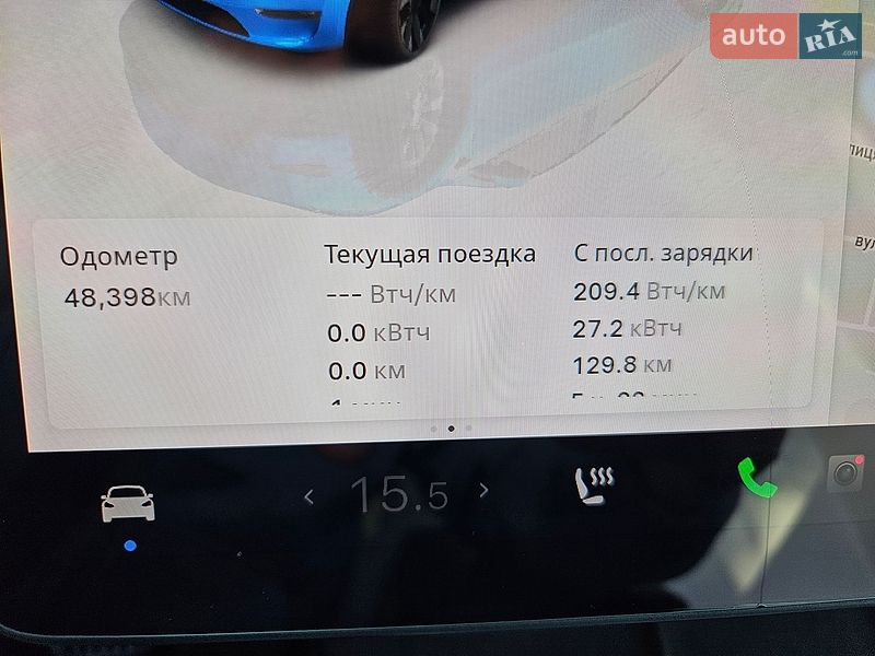 Внедорожник / Кроссовер Tesla Model Y 2022 в Харькове