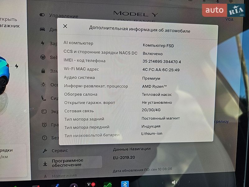 Внедорожник / Кроссовер Tesla Model Y 2022 в Харькове