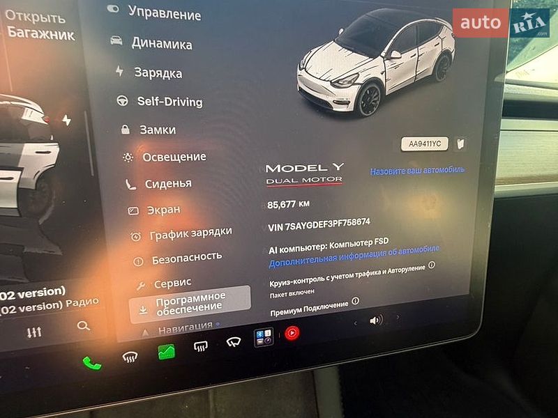 Внедорожник / Кроссовер Tesla Model Y 2023 в Киеве