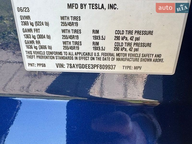 Позашляховик / Кросовер Tesla Model Y 2023 в Києві