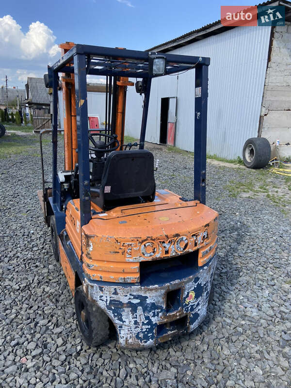 Вилочний навантажувач Toyota 02-5FD15 1993 в Ковелі фото 4 Вилочний навантажувач Toyota 02-5FD15 1993 в Ковелі