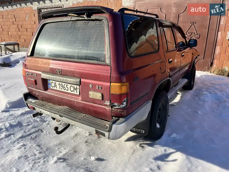 Toyota 4Runner 1990 VIN JT111VND009002357 фото оголошення 8 з 43