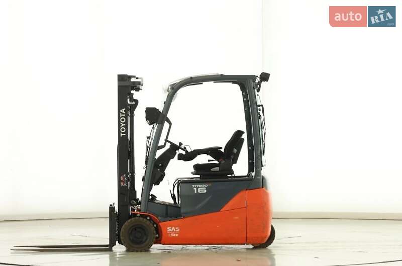 Вилочний навантажувач Toyota 8FBET16 2018 в Львові фото 3 Вилочний навантажувач Toyota 8FBET16 2018 в Львові