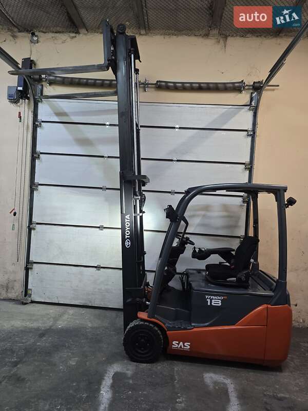 Вилочный погрузчик Toyota 8FBET16 2019 в Киеве фото 8 Вилочный погрузчик Toyota 8FBET16 2019 в Киеве