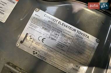 Електровізок Toyota 8FBMT16 2015 в 
