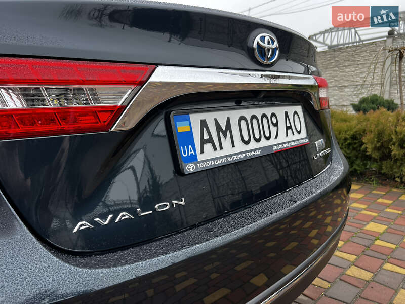Седан Toyota Avalon 2015 в Житомире фото 20 Седан Toyota Avalon 2015 в Житомире