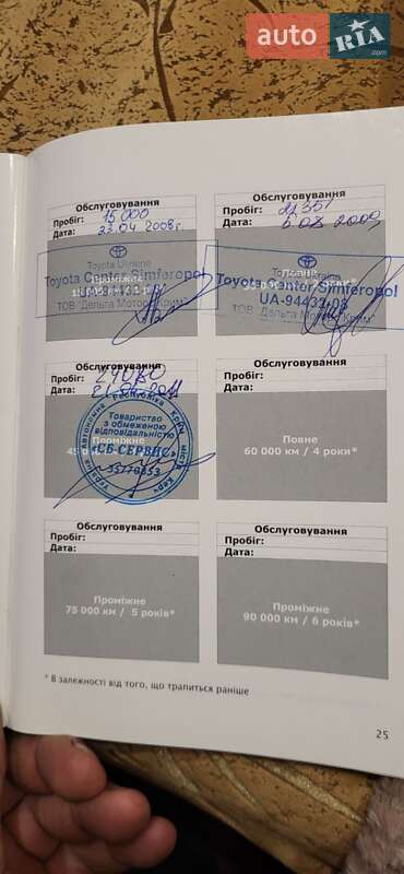 Седан Toyota Avensis 2006 в Черкассах