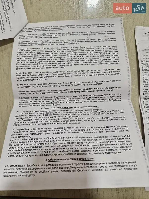 Позашляховик / Кросовер Toyota C-HR 2020 в Богородчанах документ