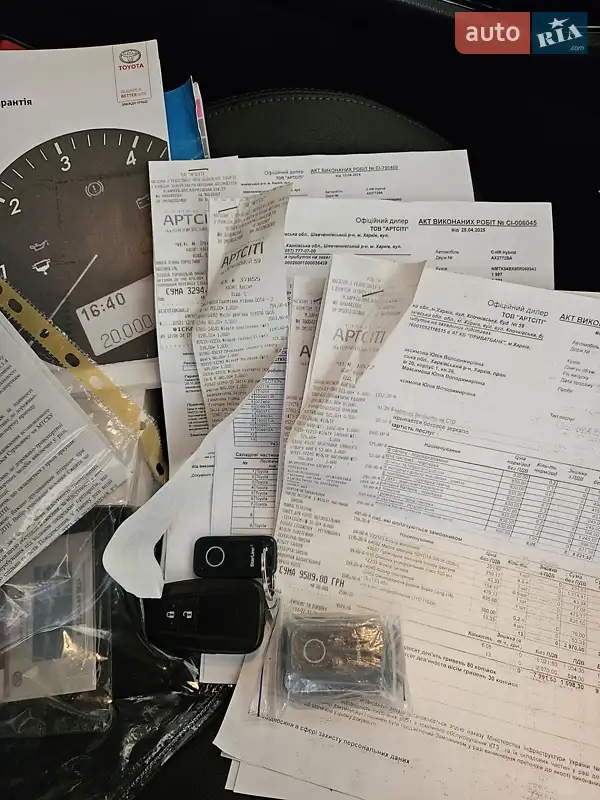 Внедорожник / Кроссовер Toyota C-HR 2021 в Харькове документ