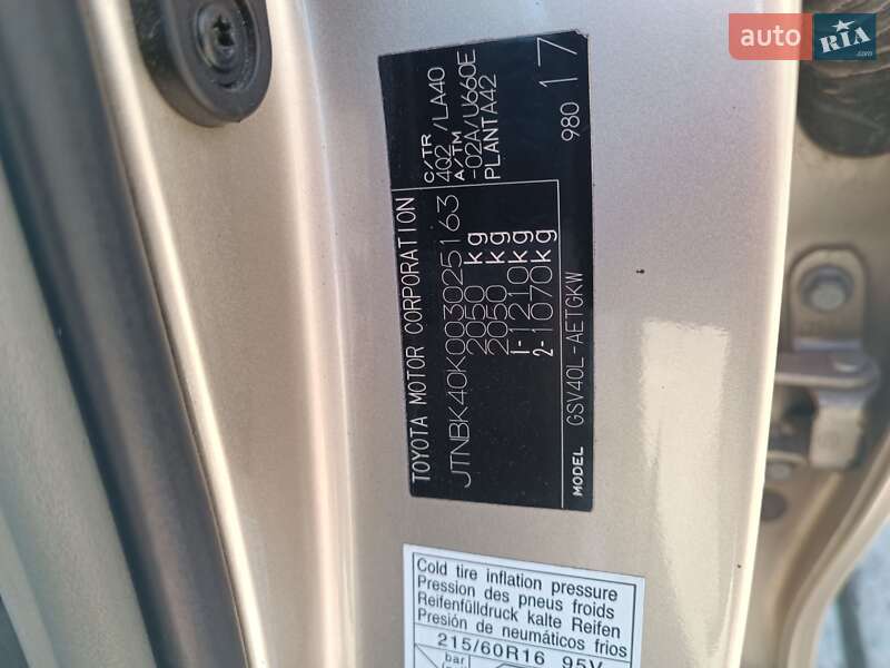 Седан Toyota Camry 2007 в Броварах