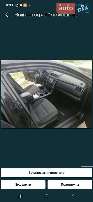 Седан Toyota Camry 2015 в Погребище фото 3 Седан Toyota Camry 2015 в Погребище