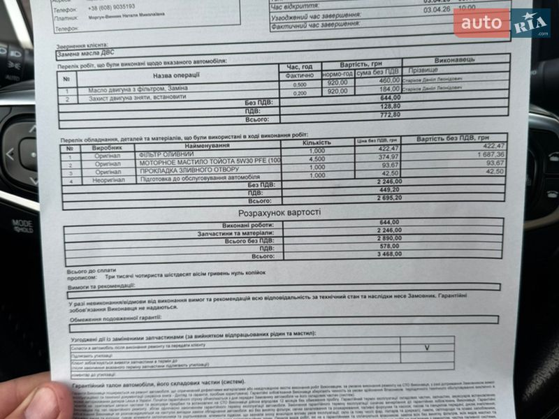 Седан Toyota Camry 2014 в Кривом Роге