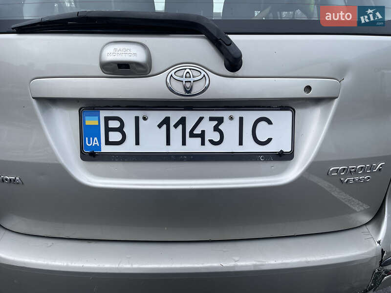 Минивэн Toyota Corolla Verso 2002 в Лубнах