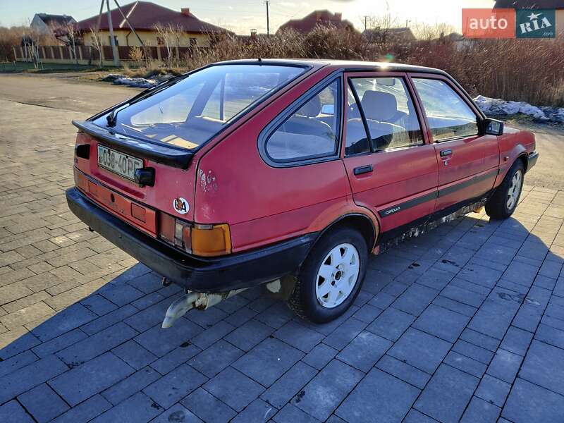 Лифтбек Toyota Corolla 1986 в Ужгороде