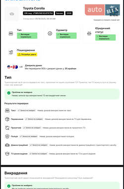 Седан Toyota Corolla 2008 в 