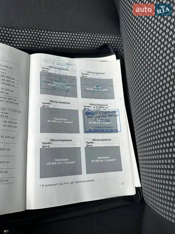 Седан Toyota Corolla 2007 в Дніпрі документ 4 фото Седан Toyota Corolla 2007 в Дніпрі документ