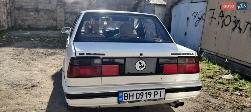 Toyota Corolla 1987 Toyota Corolla 1987