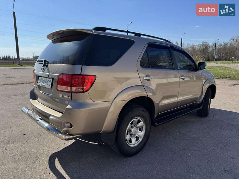 Внедорожник / Кроссовер Toyota Fortuner 2008 в Коропе