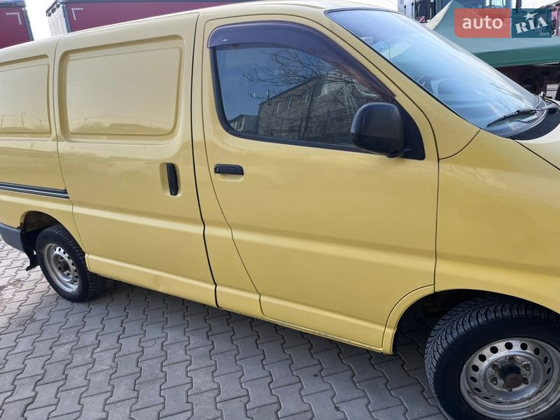Грузовой фургон Toyota Hiace 2001 в Одессе фото 3 Грузовой фургон Toyota Hiace 2001 в Одессе