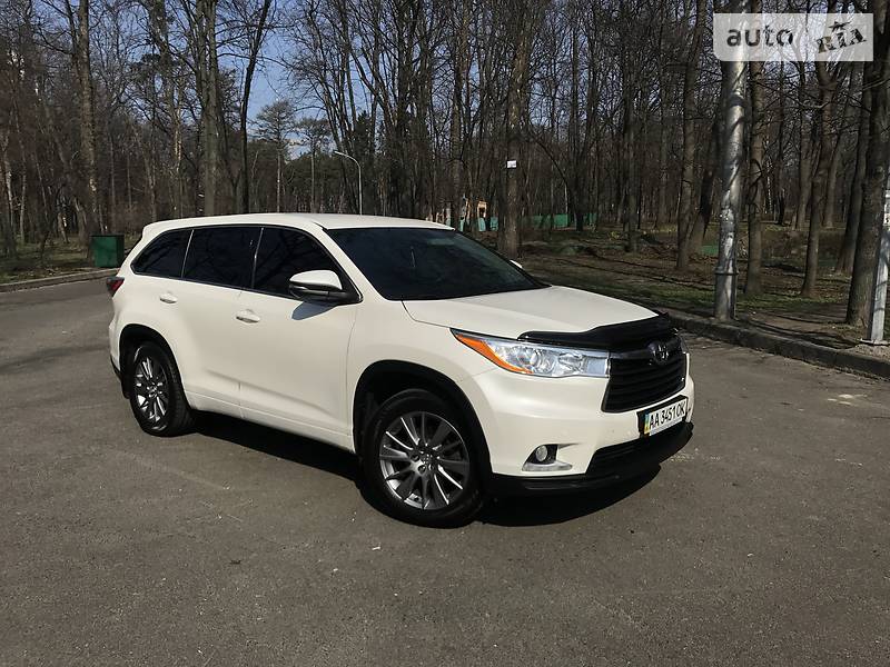 Позашляховик / Кросовер Toyota Highlander 2014 в Києві