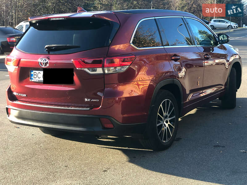 Внедорожник / Кроссовер Toyota Highlander 2017 в Бориславе