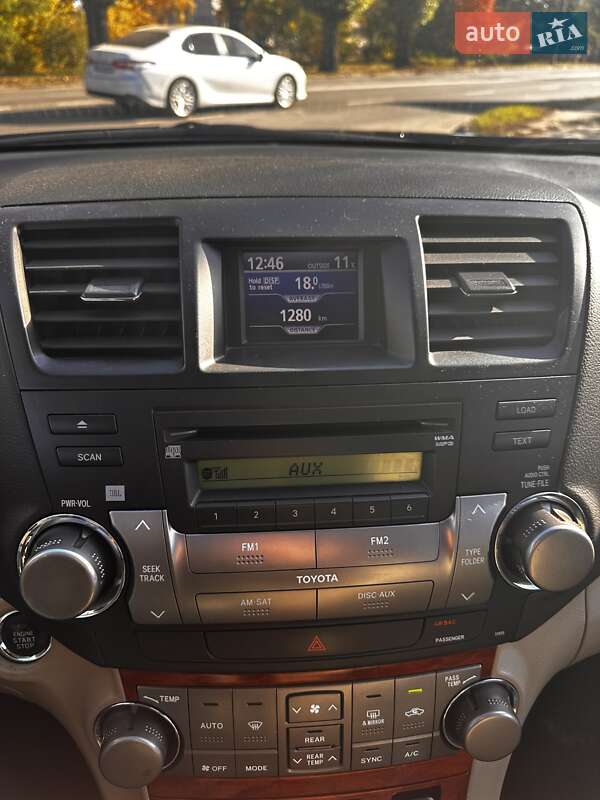 Внедорожник / Кроссовер Toyota Highlander 2008 в Чернигове фото 6 Внедорожник / Кроссовер Toyota Highlander 2008 в Чернигове