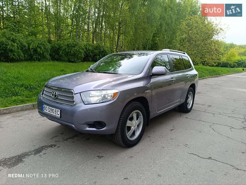 Позашляховик / Кросовер Toyota Highlander 2008 в Тернополі