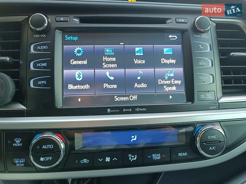 Внедорожник / Кроссовер Toyota Highlander 2017 в Днепре фото 30 Внедорожник / Кроссовер Toyota Highlander 2017 в Днепре