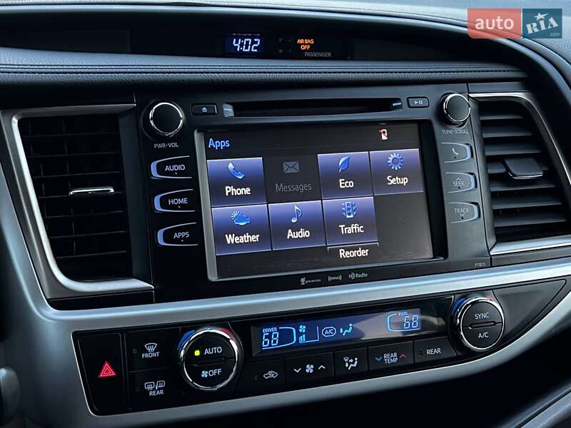 Внедорожник / Кроссовер Toyota Highlander 2019 в Киеве фото 23 Внедорожник / Кроссовер Toyota Highlander 2019 в Киеве