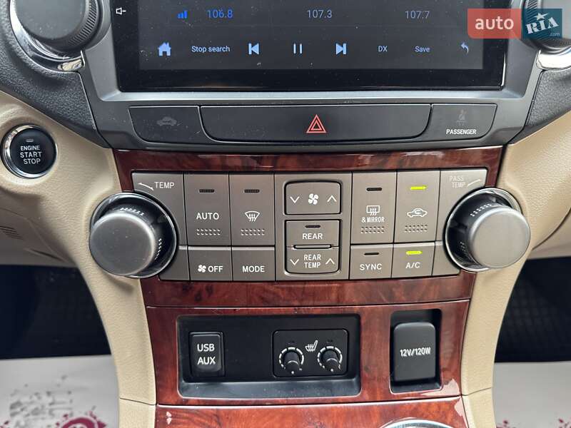 Внедорожник / Кроссовер Toyota Highlander 2013 в Днепре фото 19 Внедорожник / Кроссовер Toyota Highlander 2013 в Днепре