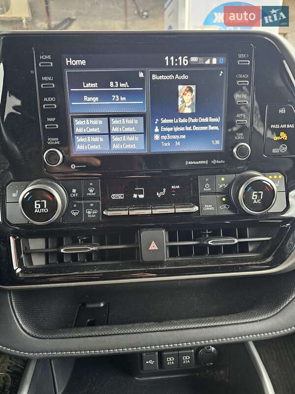 Внедорожник / Кроссовер Toyota Highlander 2021 в Николаеве